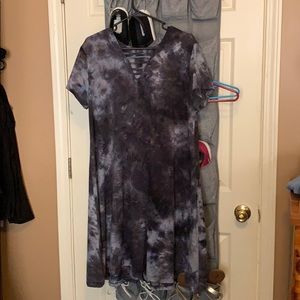 Tie dye dress